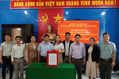 XÃ SƠN TRÀ PHÁT ĐỘNG XÓA NHÀ TẠM, NHÀ DỘT NÁT